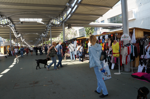 From the showground - lots of delicious food, things for dogs etc.