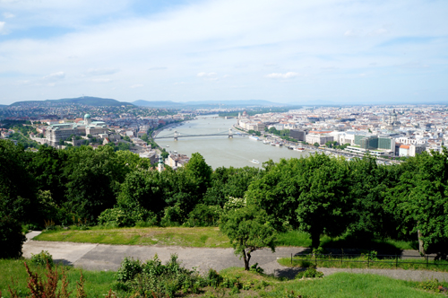 View over Budapest