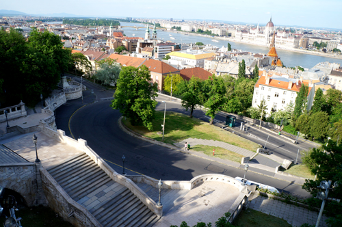 View over Budapest