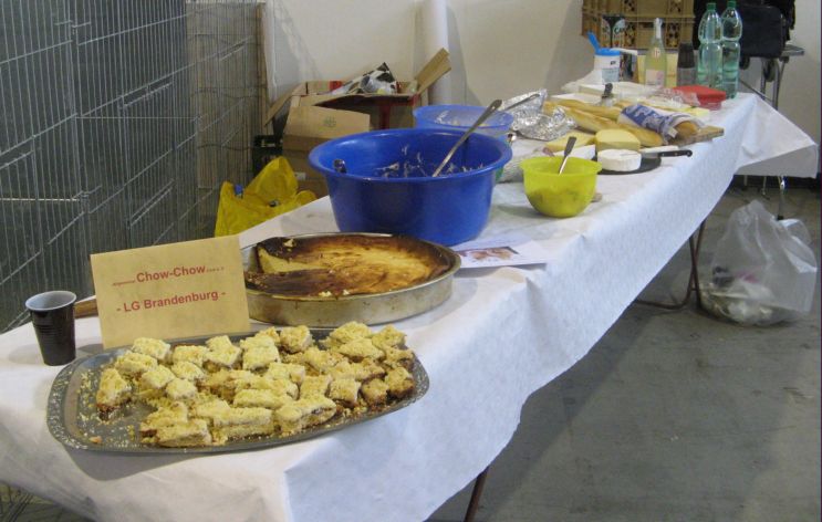 Free food from LG Brandenburg-Thank you for a great day
