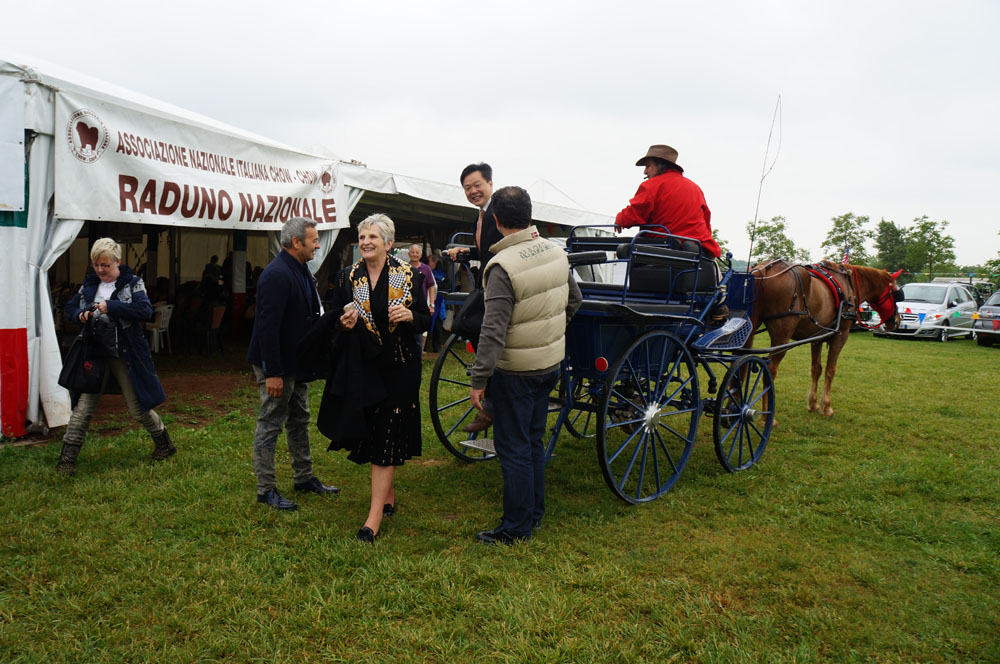 The judges Kathleen Ridding and Matthew Fan arrives.