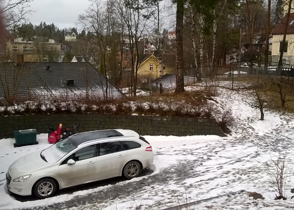 Siri's garden in Stabekk, Norway